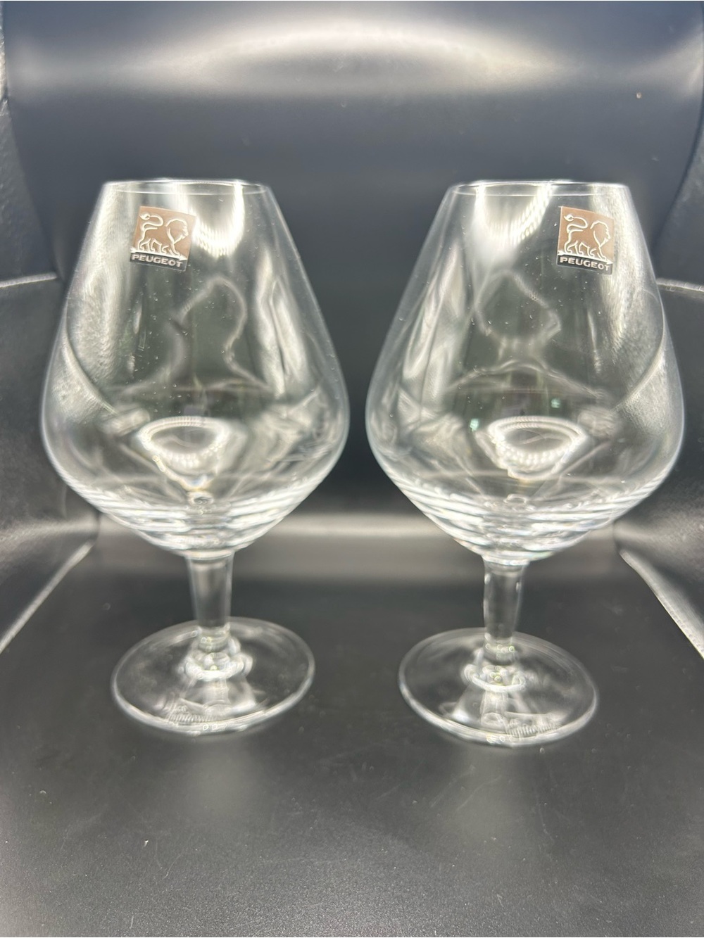 Peugeot Les Impitoyables No. 1 Set Of 2 Red Wine Glasses Tasting Glasses New